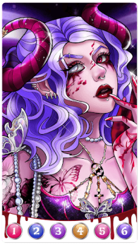 Scaricare Colore scuro per numero Giochi da tavolo per Android Screenshot 3