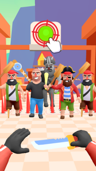 Scaricare Hit Master 3D - Knife Assassin Azione per Android Screenshot 2