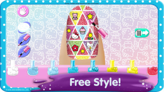 Scaricare Hello Kitty salone per unghie Casual per Android Screenshot 2