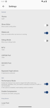 Scaricare DarkTunnel - SSH DNSTT V2Ray Strumenti per Android Screenshot 7