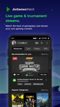 Scaricare JioGames: Play, Win, Stream Intrattenimento per Android Screenshot 3