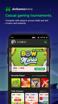 Scaricare JioGames: Play, Win, Stream Intrattenimento per Android Screenshot 4