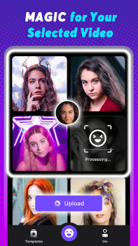 Scaricare Facemega：Face Swap Deep Fake Lettori ed editor video per Android Screenshot 3