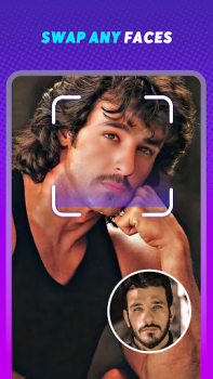 Scaricare Facemega：Face Swap Deep Fake Lettori ed editor video per Android Screenshot 4