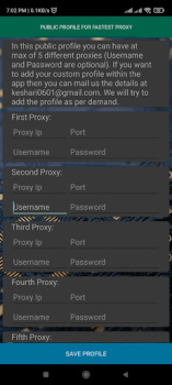 Scaricare College Proxy Strumenti per Android Screenshot 4