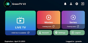 Scaricare GreenTV V2 Lettori ed editor video per Android Screenshot 3