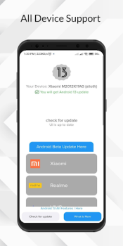 Scaricare Android 13 Update : Features Strumenti per Android Screenshot 3