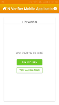Scaricare TIN Verifier Application Finanza per Android Screenshot 3