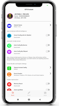 Scaricare JM TOOLS Pro GFX For Any Games Strumenti per Android Screenshot 3