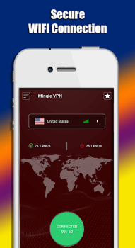 Scaricare Mingle VPN (Fast VPN Proxy) Strumenti per Android Screenshot 2