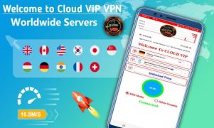 Scaricare Cloud ViP VPN- Super Fast Comunicazione per Android Screenshot 5
