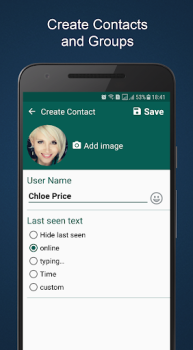 Scaricare Fake Chat ChatsMock Text Prank Intrattenimento per Android Screenshot 2