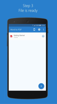 Scaricare Word to PDF Lavoro per Android Screenshot 4
