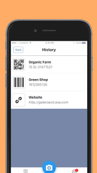 Scaricare Lettore QR Code Lavoro per Android Screenshot 5