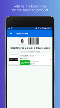 Scaricare Free QR Scanner by Avira Strumenti per Android Screenshot 2