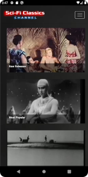 Scaricare Sci-Fi Classic Movies Channel Intrattenimento per Android Screenshot 2