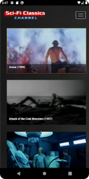 Scaricare Sci-Fi Classic Movies Channel Intrattenimento per Android Screenshot 3
