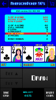 Scaricare American Poker 90's Casino Casinò per Android Screenshot 2