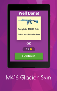 Scaricare M416 Glacier Skin Giochi rompicapo per Android Screenshot 2