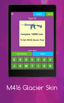 Scaricare M416 Glacier Skin Giochi rompicapo per Android Screenshot 3