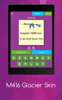 Scaricare M416 Glacier Skin Giochi rompicapo per Android Screenshot 7