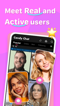 Scaricare Candy Chat - Live video chat Intrattenimento per Android Screenshot 3