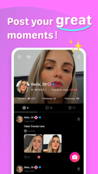 Scaricare Candy Chat - Live video chat Intrattenimento per Android Screenshot 5