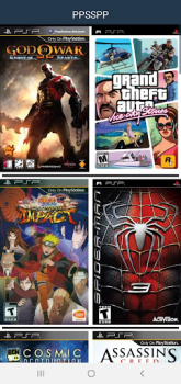 Scaricare PSP PS2 - Games Emulator Intrattenimento per Android Screenshot 3