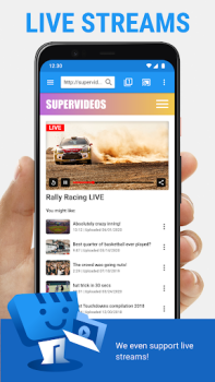 Scaricare Web Video Cast | Browser to TV Lettori ed editor video per Android Screenshot 5