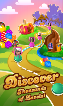 Scaricare Candy Crush Saga Casual per Android Screenshot 3