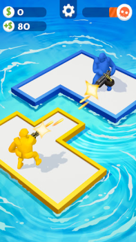 Scaricare War of Rafts: Crazy Sea Battle Arcade per Android Screenshot 2