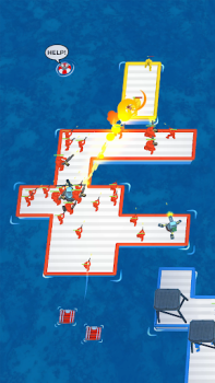 Scaricare War of Rafts: Crazy Sea Battle Arcade per Android Screenshot 4