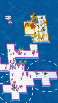 Scaricare War of Rafts: Crazy Sea Battle Arcade per Android Screenshot 6