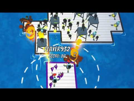 Scaricare War of Rafts: Crazy Sea Battle Arcade per Android Screenshot 8