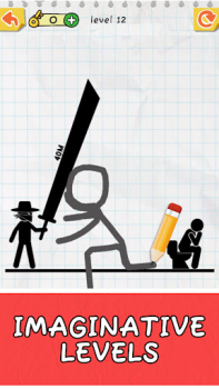 Scaricare Draw 2 Save: Stickman Puzzle Giochi rompicapo per Android Screenshot 6