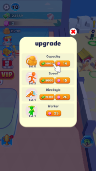 Scaricare Aquarium Land - Fishbowl World Arcade per Android Screenshot 4