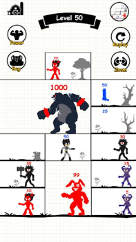 Scaricare Stick Fight: Endless Battle Strategie per Android Screenshot 3
