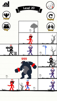 Scaricare Stick Fight: Endless Battle Strategie per Android Screenshot 4