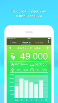Scaricare Pedometro - Contapassi App Salute e fitness per Android Screenshot 4