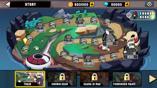 Scaricare Stickman Ninja Fight Azione per Android Screenshot 2