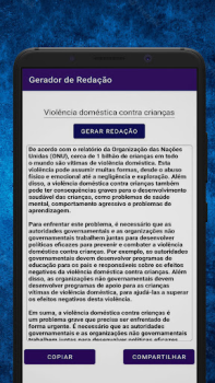 Scaricare Gerador de Redação Educazione per Android Screenshot 2
