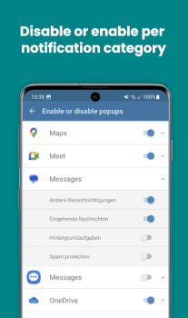 Scaricare Disable Notification Popups Strumenti per Android Screenshot 4