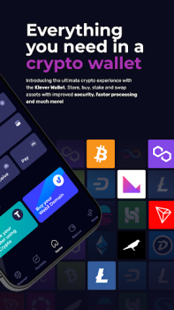 Scaricare Klever Wallet: Bitcoin, Crypto Finanza per Android Screenshot 2