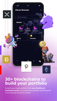 Scaricare Klever Wallet: Bitcoin, Crypto Finanza per Android Screenshot 3