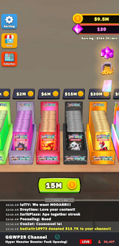 Scaricare TCG Hyper Card Idle Streamer Giochi di carte per Android Screenshot 5