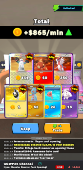 Scaricare TCG Hyper Card Idle Streamer Giochi di carte per Android Screenshot 6