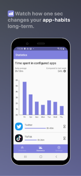 Scaricare one sec | screen time + focus Lavoro per Android Screenshot 2