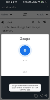 Scaricare O'zbekcha-arabcha tarjimon Educazione per Android Screenshot 4