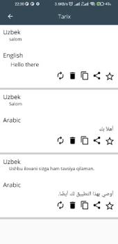 Scaricare O'zbekcha-arabcha tarjimon Educazione per Android Screenshot 5