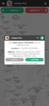 Scaricare mHere Pro Affari per Android Screenshot 4